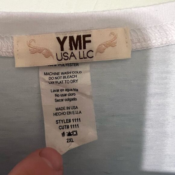 Las Vegas Sequin Decorated Tee 2XL - Picture 5 of 5